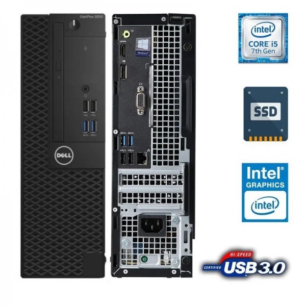 合計1TB Dell Optiplex 重苦しく 3050 SFF 合計1TB Dell Optiplex 重苦しく 3050 SFF